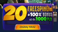 20 free spinów i bonus do 1000pln w kasynie ZigZag777