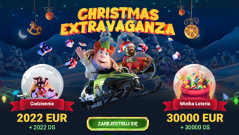 Christmas ExtraVaganza z gotówką i free spinami