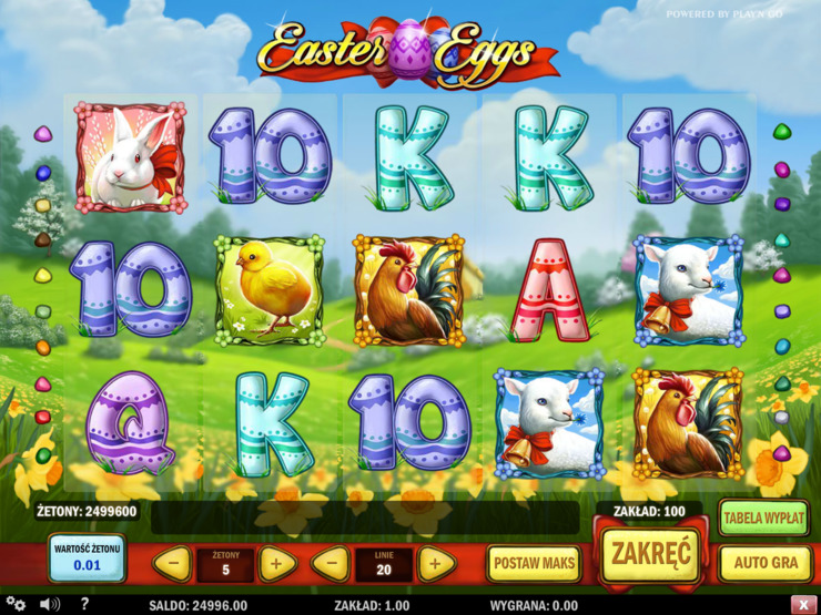 Gra hazardowa Easter Eggs bez rejestracji