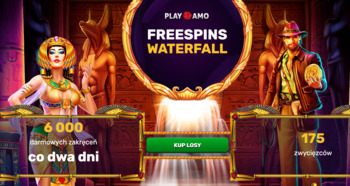 Loteria z 6000 free spinami w Playamo