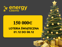 Niesamowita Zimowa Loteria o łącznej puli 150tys. euro w EnergyCasino