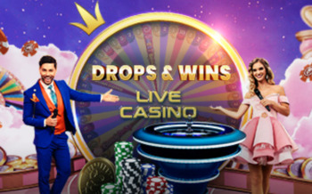 Wygraj do 22 500zł z Live casino Drops & Wins